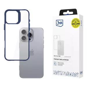 Cover 3MK Satin Armor Case+ iPhone 16 Pro Max 17.5 cm Blue Transparent