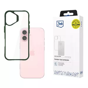 3MK Satin Armor vāciņš zaļš caurspīdīgs iPhone 16 6.1"
