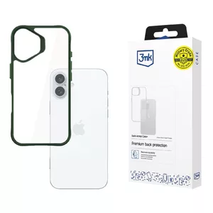 Чехол 3MK Satin Armor Case+ для мобильного телефона 17 см (6.7") Зеленый Прозрачный