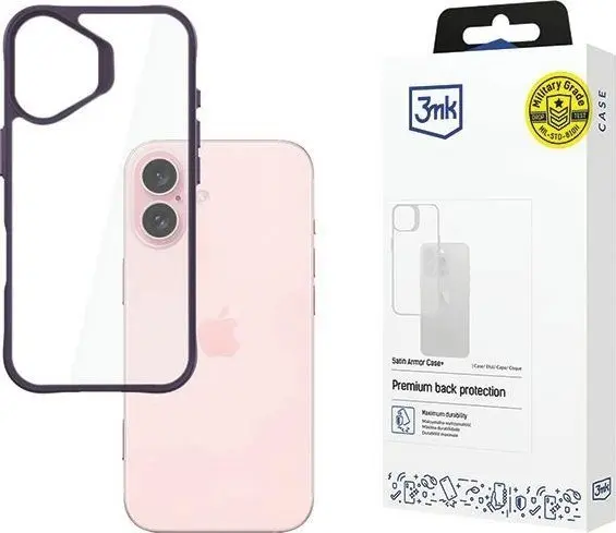 Чехол 3MK Satin Armor Case+ Apple iPhone 16 Photo 2