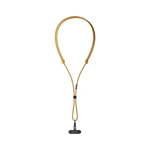 Strap Native Union (Re2)City Sling — universal smartphone strap, yellow, 60 mm × 740 mm, metal/PET/recycled polyester/TPU