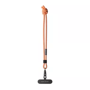 Strap Native Union City Grip — Apricot, 60 mm width, metal + PET + recycled polyester + TPU