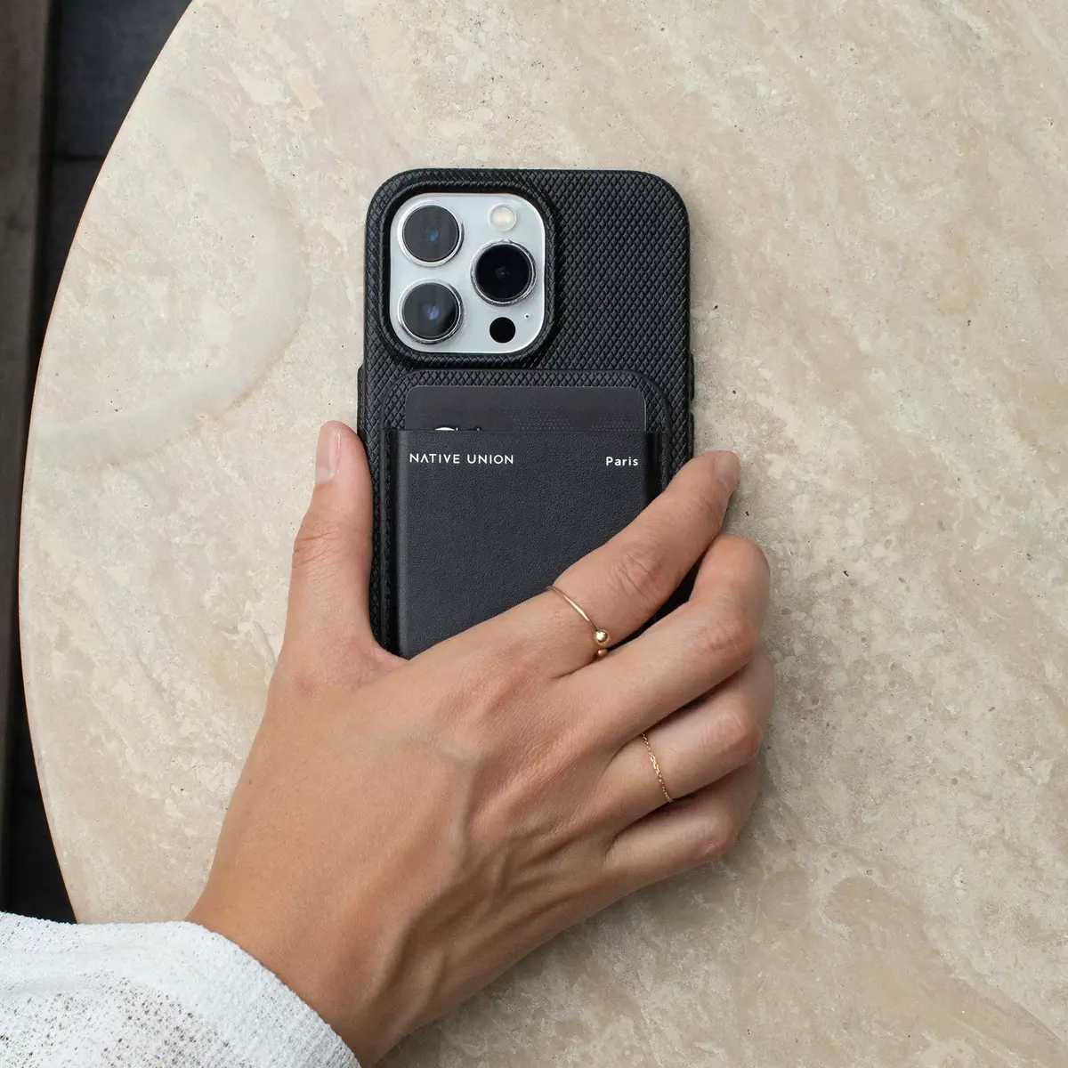 Wallet case native union (Re)Classic Black Photo 2