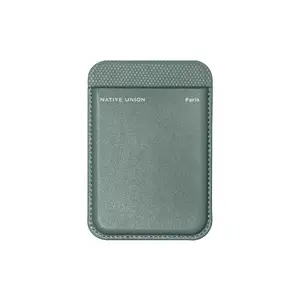 Wallet case native union (Re)Classic Green compatible with iPhone 15/15 Pro/15 Plus/15 Pro Max, iPhone 14/14 Pro/14 Plus/14 Pro Max, iPhone 13/13 Pro