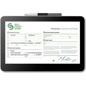 Wacom One 13 - Digitalisierer mit LCD Anzeige - elektromagnetisch - kabelgebunden - USB-C (DTH134W5Z)