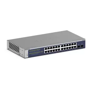 Pārvaldāms slēdzis NETGEAR GS724Tv6 L2+/L3 24 porti Gigabit Ethernet