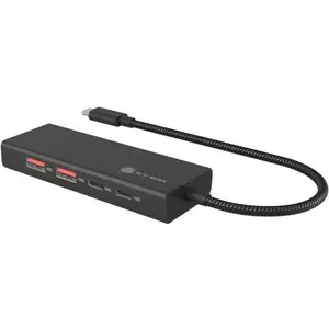 Хаб USB-C/USB 3.2 Gen 2 RAIDSONIC IB-HUB1436-CPD — 2× USB-C 3.2 Gen 2, 2× USB-A 3.2 Gen 2