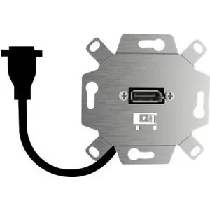 DisplayPort socket mechanism Rutenbeck KM-DP KP Up 0 Pigtail 15 cm Metal