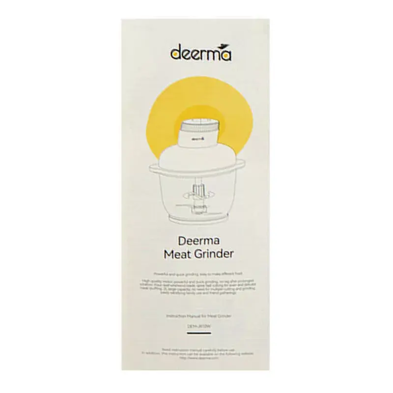 Gaļas smalcinātājs Deerma DEM-JR10W Photo 11