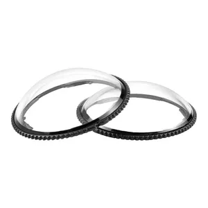 Lens cover for Insta360 X4 camera, Puluz optical glass protective cap PU988T