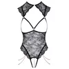 Кружевной боди с вырезом abierta fina Open Lace Body Bodie XL Photo 9