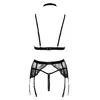 Apakšveļas komplekts abierta fina Bra Suspender Set 22153571051 Photo 9