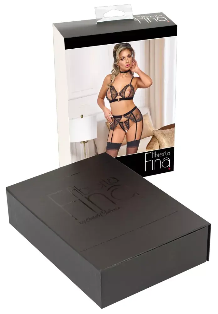 Apakšveļas komplekts abierta fina Bra Suspender Set 22153571051 Photo 10