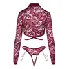 Komplekts abierta fina Open Top & Thong Abierta Fina S Red Photo 10