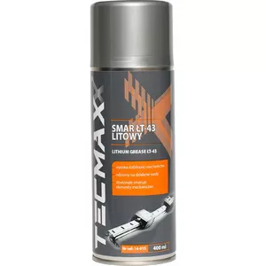 Smērviela aerosols TECMAXX Smar ŁT-43 litija 400 ml — TECMAXX BIS 14-015