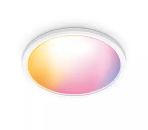 WiZ Superslim Smart Ceiling Light 32 W White Wi-Fi Bluetooth 2200-6500 K RGB