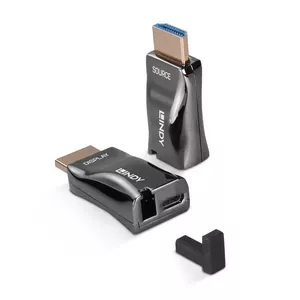 AV transmitter & receiver Lindy 300m Fibre Optic HDMI 4K60