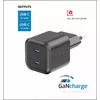 Зарядное SWISSTEN Travel GaN PD 2x USB-C 20W Photo 2