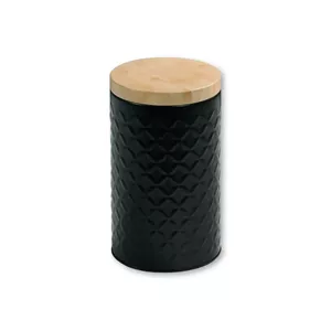 Емкость для хранения KESPER DE7638246 11 см, черное дерево и металл