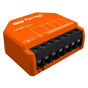 Electrical relay Shelly i4 Gen3 Orange Wi‑Fi 2.4 GHz 1 W 110–240 V 4‑channel