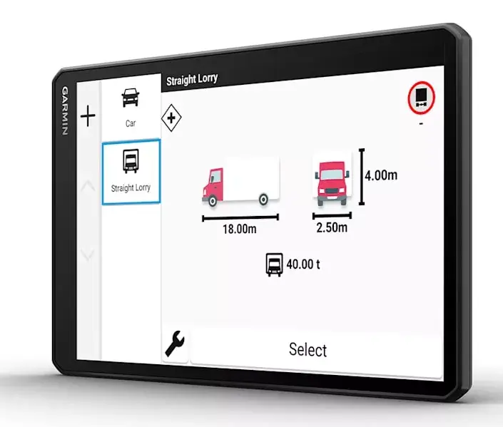 Navigator Garmin dēzl LGV1020 Photo 4