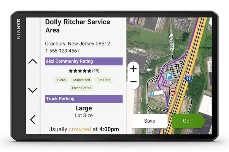 Navigator Garmin dēzl LGV1020 Photo 6