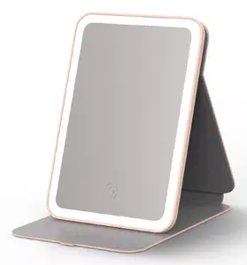 Freestanding Makeup Mirror Medisana CM 400 Rectangular LED 40 Lamps, Foldable, USB‑C, 3 Modes, 5W, 1000mAh