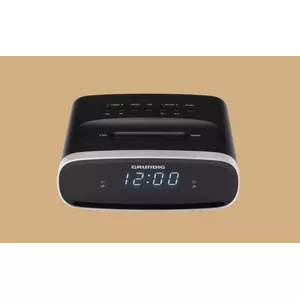 Clock Radio Grundig GPR1230 FM LED Display Black 1W