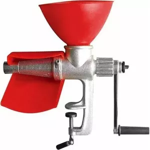 Manual Tomato and Fruit Strainer KingHoff KH-2202, hand-operated, easy-clean design