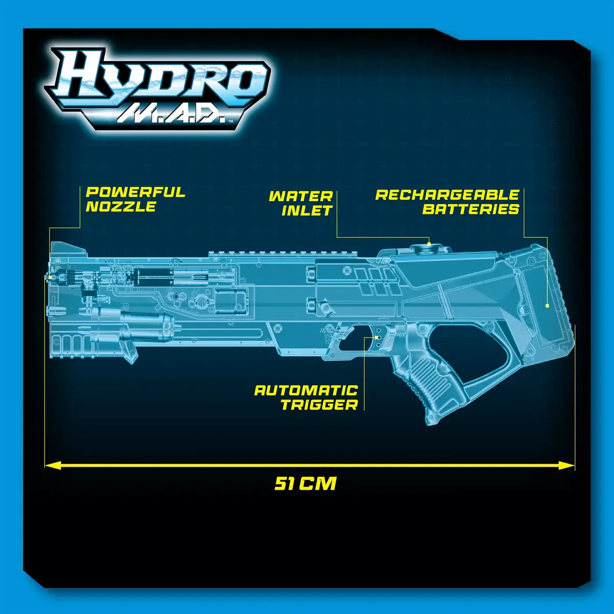 Pistol water gun Silverlit Hydro MAD Photo 8