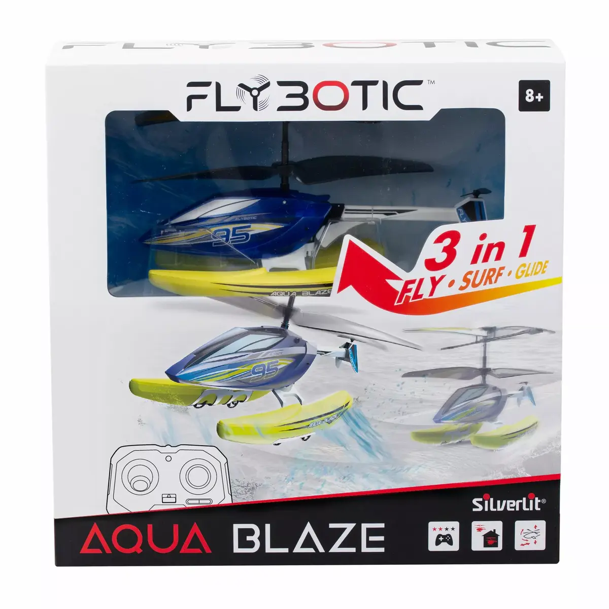 Helikopters FLYBOTIC Silverlit Aqua Blaze 3‑in‑1 Photo 3
