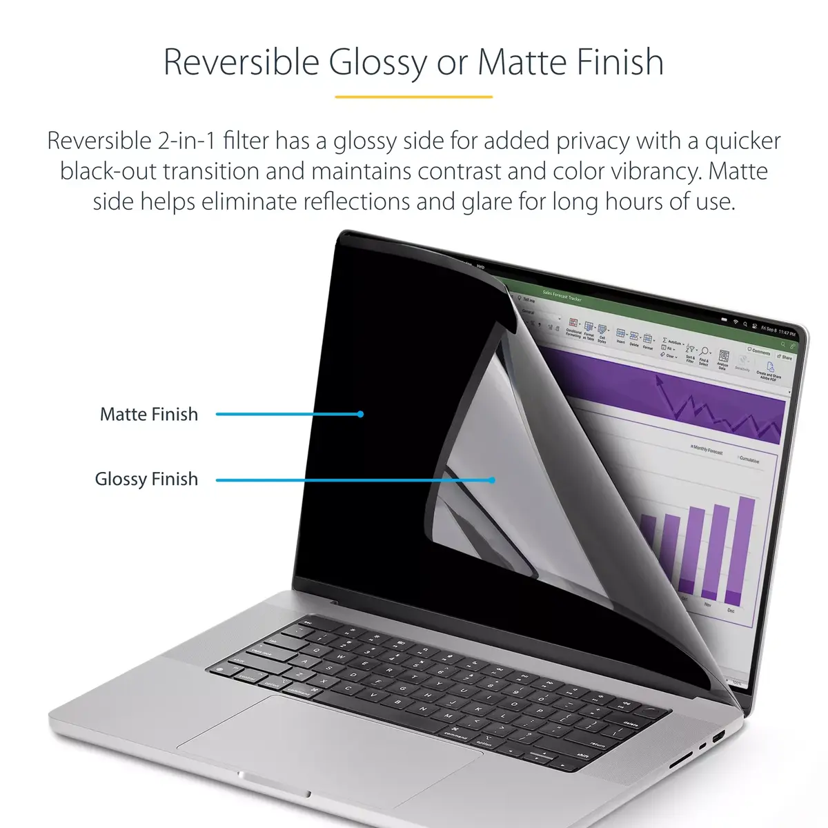 StarTech 13-inch MacBook Air M2/M3 Privacy Screen Photo 9