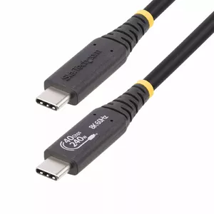 USB4 Cable StarTech.com 1m 40Gbps 240W Power Delivery 8K 60Hz