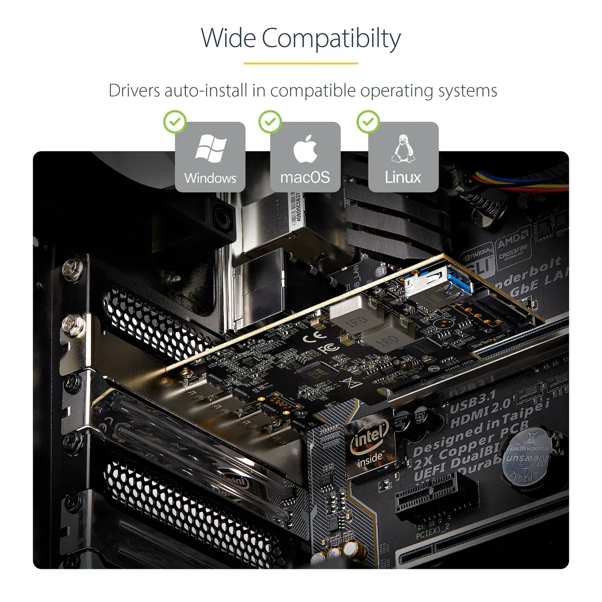 Плата StarTech 5-Port USB 3.2 10Gbps PCIe Photo 8
