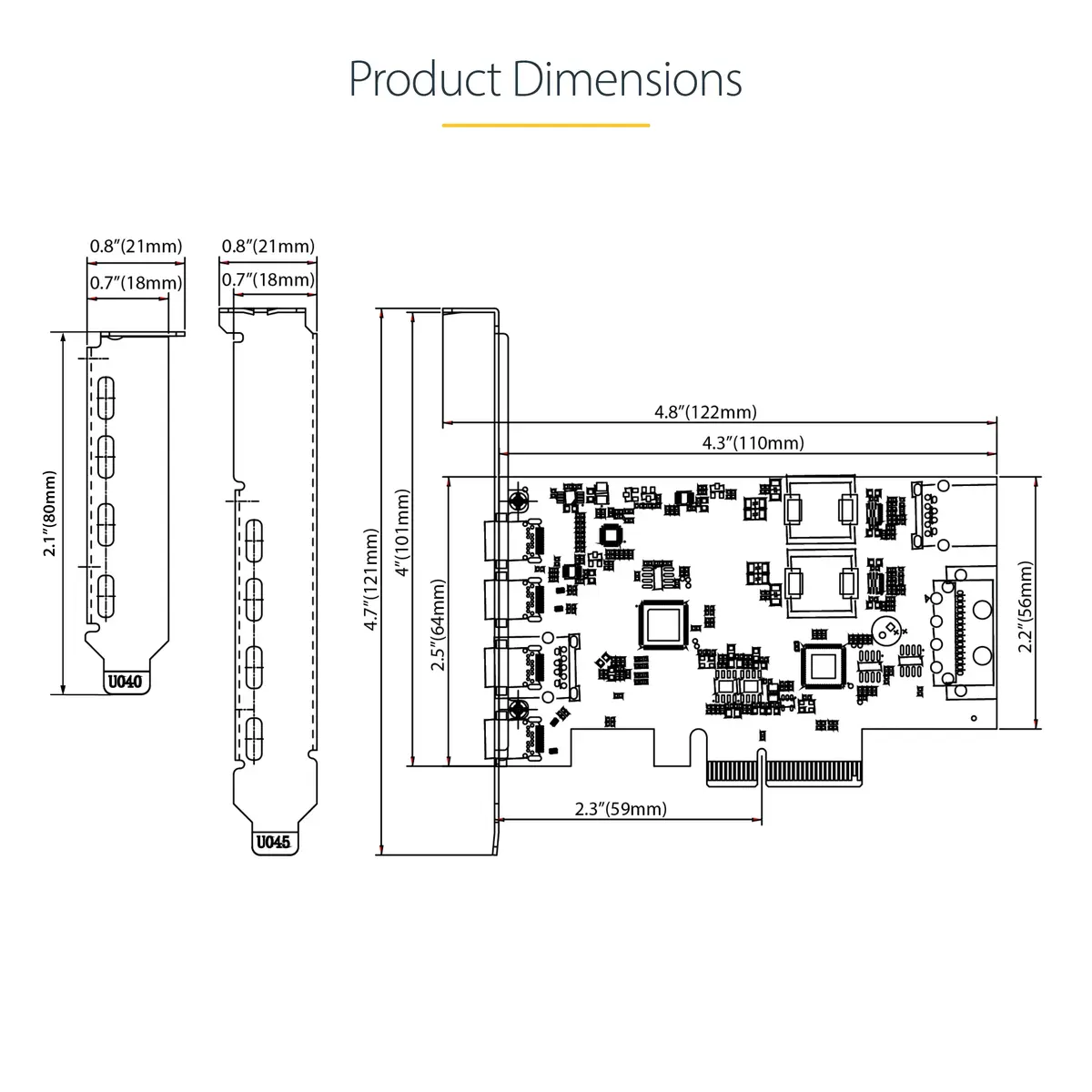 Плата StarTech 5-Port USB 3.2 10Gbps PCIe Photo 9