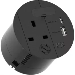 Розетка Bachmann LOOP IN CHARGE UK 1xUSB 22W — сетевое зарядное с USB-выходом