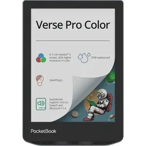 E-reader PocketBook Verse Pro Color 6-inch, 16GB internal storage, color display