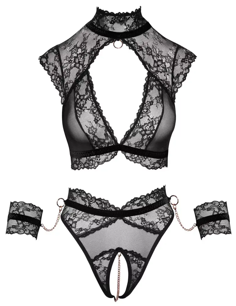 Bondage komplekts Cottelli Collection S Black Photo 12