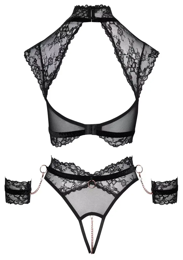 Бондажный набор Cottelli Collection XL чёрный Photo 13