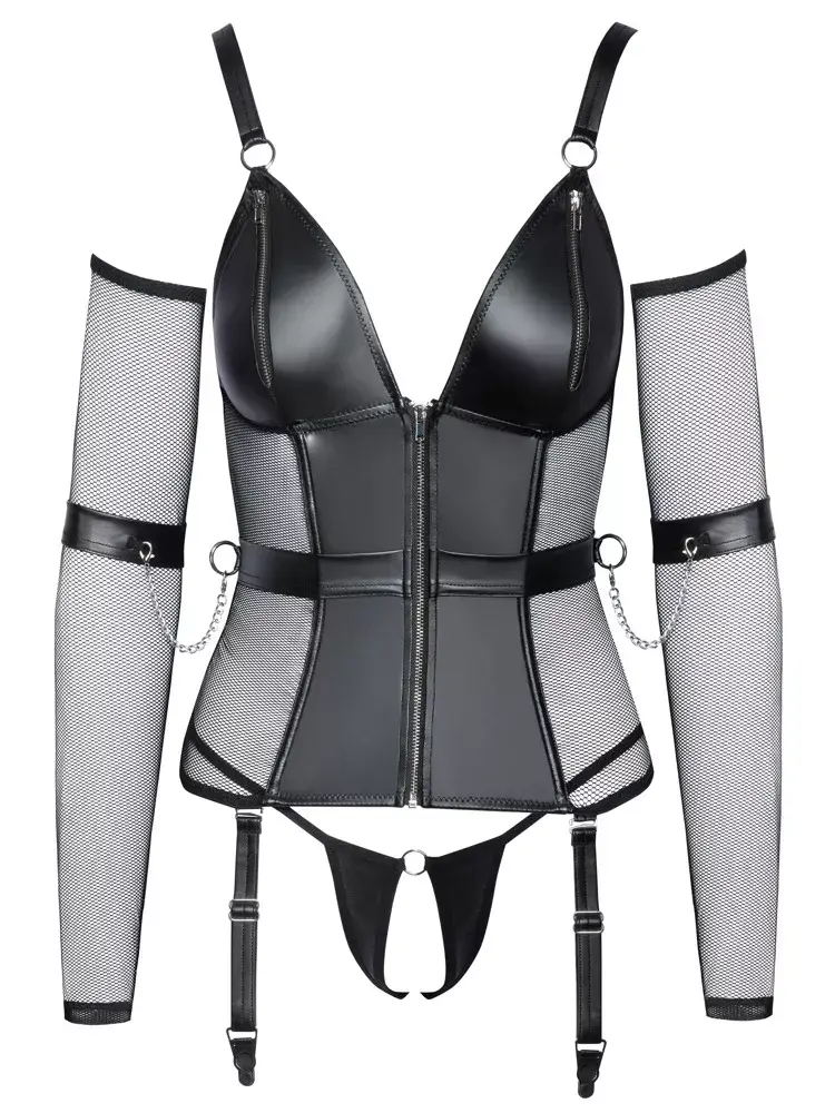 Корсет Cottelli Collection L Bondage Photo 11