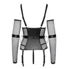 Корсет-баск cottelli collection Bondage Basque XL Photo 12