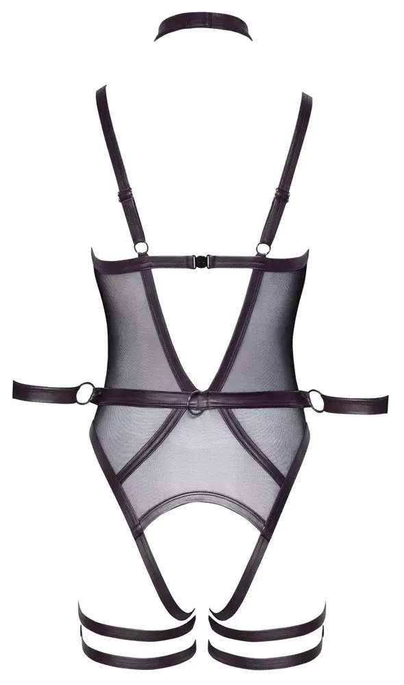 Cottelli Collection Bondage боди S черное Photo 12