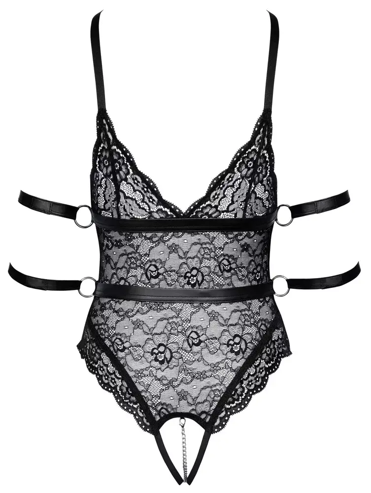 Cottelli Collection Bondage bodijs L melns Photo 10