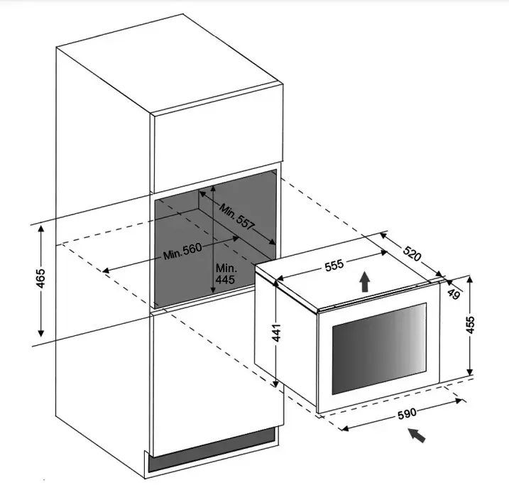 Встраиваемый винный шкаф Dunavox DVN-19.50B.TO Photo 6