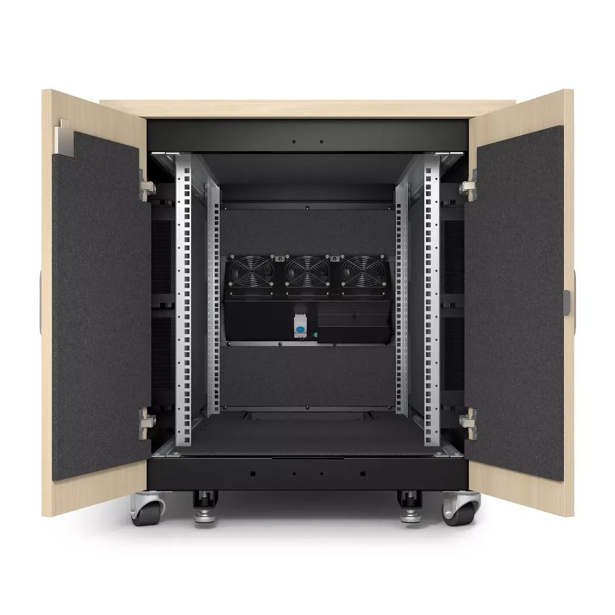 APC NetShelter Soundproof 12U serveru skapītis Photo 5