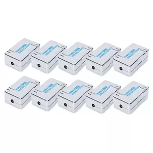 Digitus CAT 6 Connection module for Twisted Pair Cables 10 pieces LSA Gold contacts White
