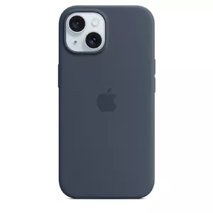 Cover Apple iPhone 15 Silicone Case with MagSafe Storm Blue
