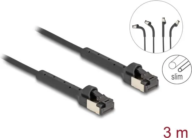 Tīkla kabelis DeLOCK RJ45 Slim Cat