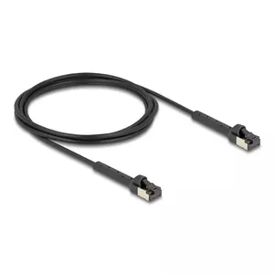 Сетевой кабель DeLOCK RJ45 Slim Cat.6A U/FTP 2м Черный