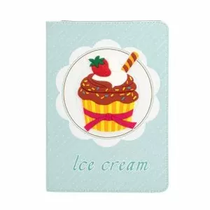Tablet case iLike for Samsung Galaxy Tab A8 10.5 2021 (models SM‑X200 / SM‑X205) — Cupcake design